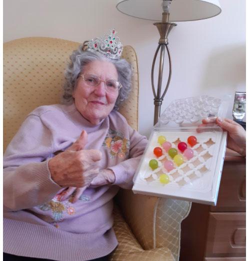 We were so thrilled to get our first batch of jelly drops.
